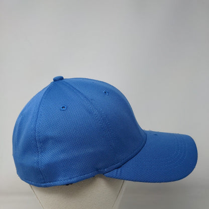 Athletic Works Fitted Hat Blue Small-Medium Solid 6 Panel Vent Holes