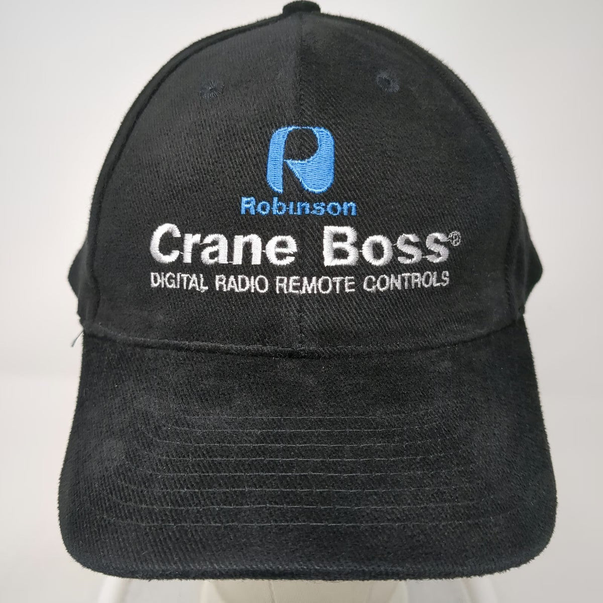 Nissun Baseball Cap Black OSFM Slideback Crane Boss Digital Radio Controls Hat