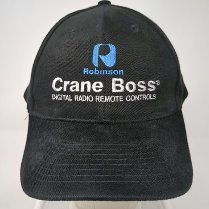 Nissun Baseball Cap Black OSFM Slideback Crane Boss Digital Radio Controls Hat