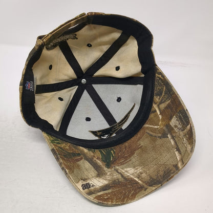 Reebok New England Patriots NFL Brown Camo Strapback OS Embroidered Cap Hat