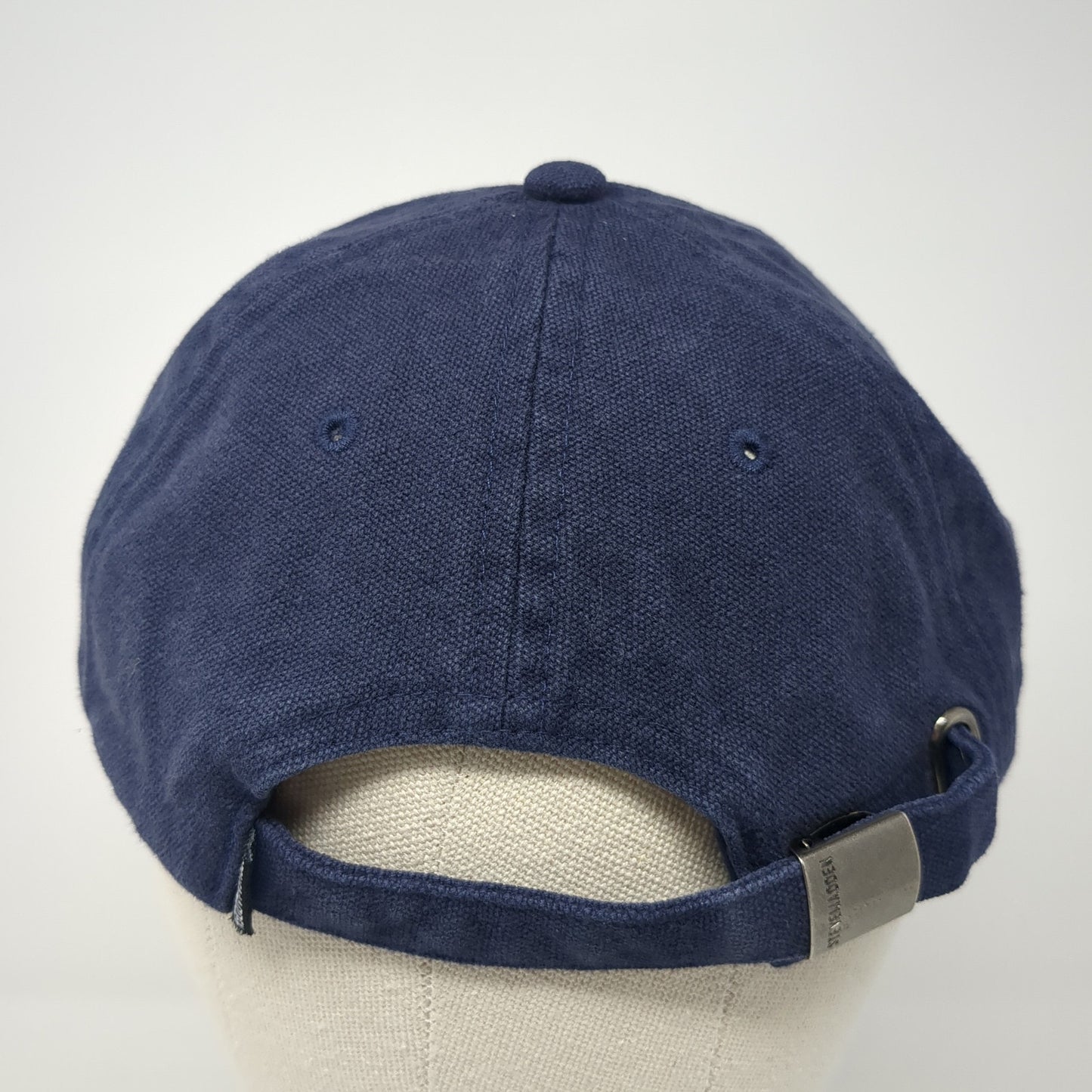 LA Slideback Hat Blue One Size Adjustable Embroidered 6 Panel Steve Madden