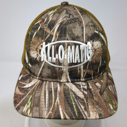 Richardson Trucker Hat Green One Size Allo-Matic Realtree Max-5 Camo Snapback