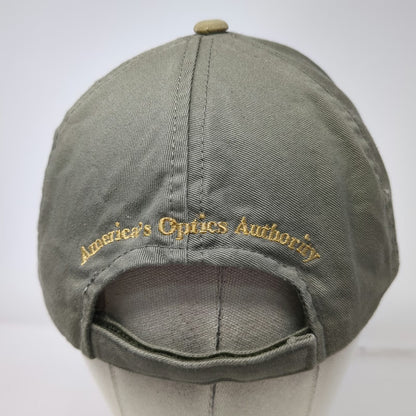 Bretmor Baseball Cap Green One Size Leupold Logo Optics Authority Strapback Hat