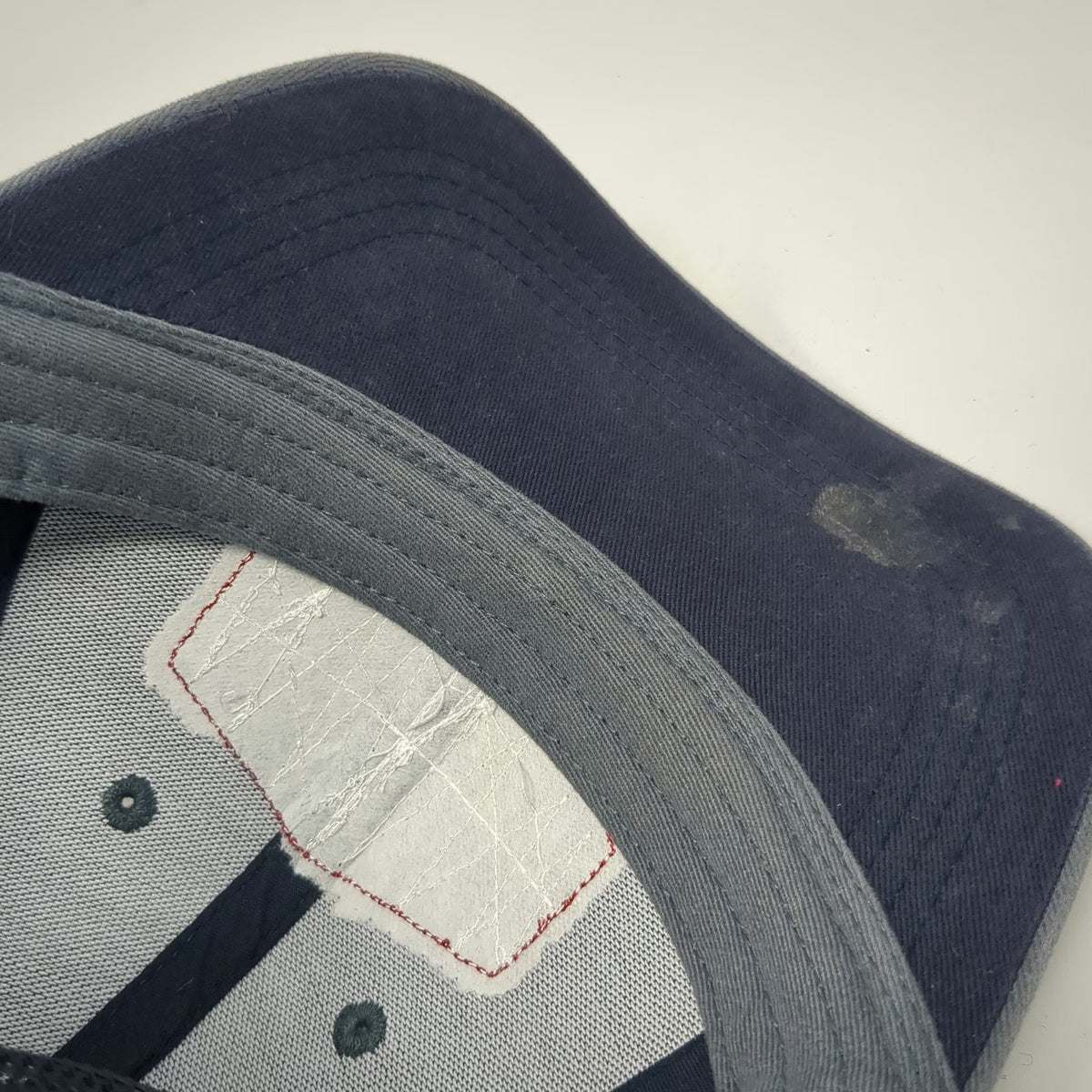 Costa Baseball Cap Blue One Size Mesh Back Fish Skeleton f3t Graphic Patch Hat