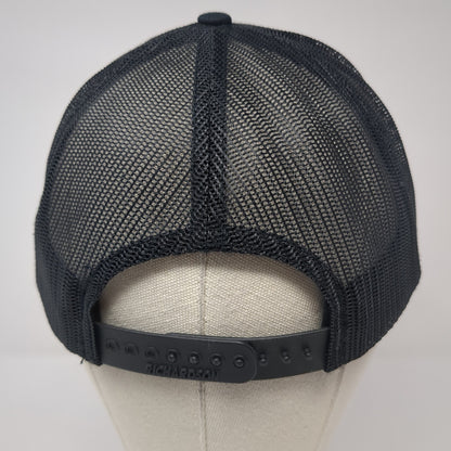 Pinnacle Electric Inc. Snapback Trucker Hat Black One Size Mesh Back