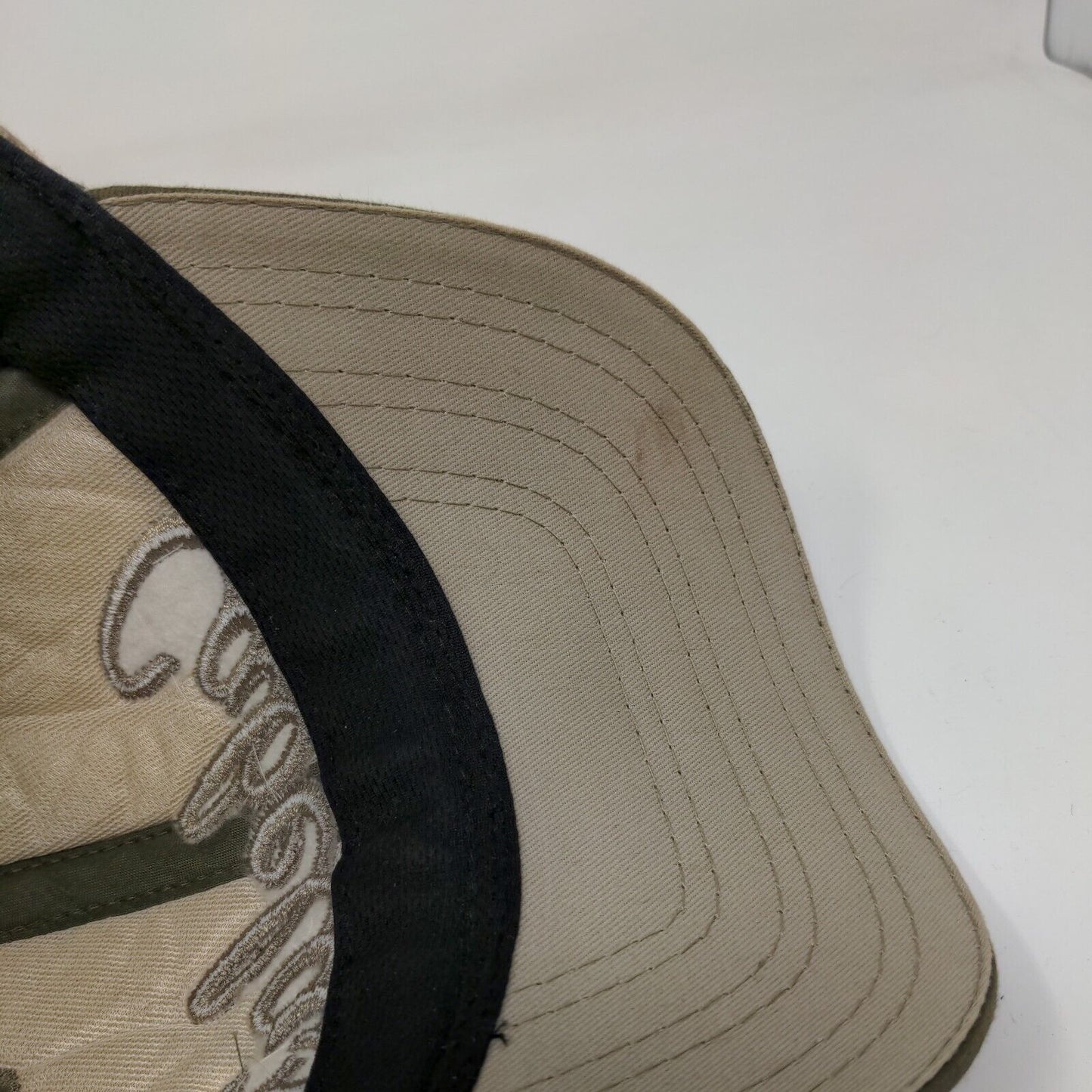 Cabela's Strapback Hat Camouflage One Size Embroidered Adjustable Q3