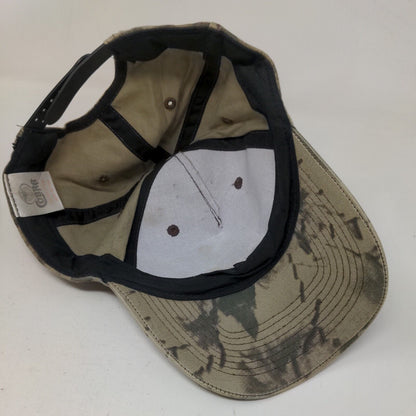 BMS Barry Motor Sports Snapback Hat Camo OSFA Adjustable Cobra