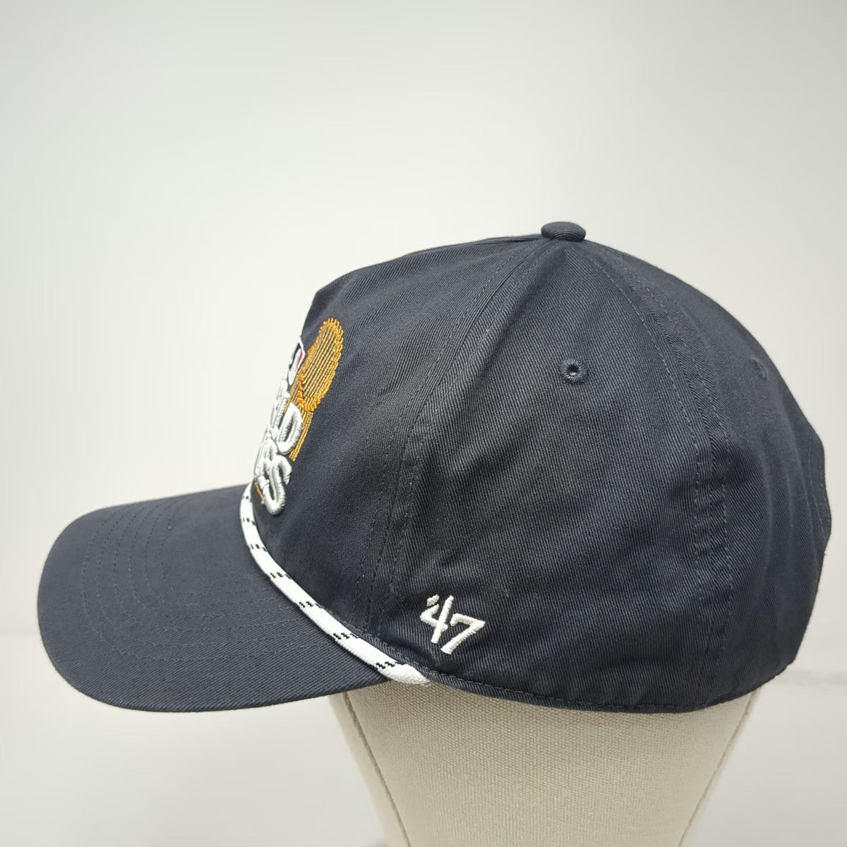 '47 MLB Los Angeles Dodgers 5 Panel Gray One Size 2024 World Series Rope Hat