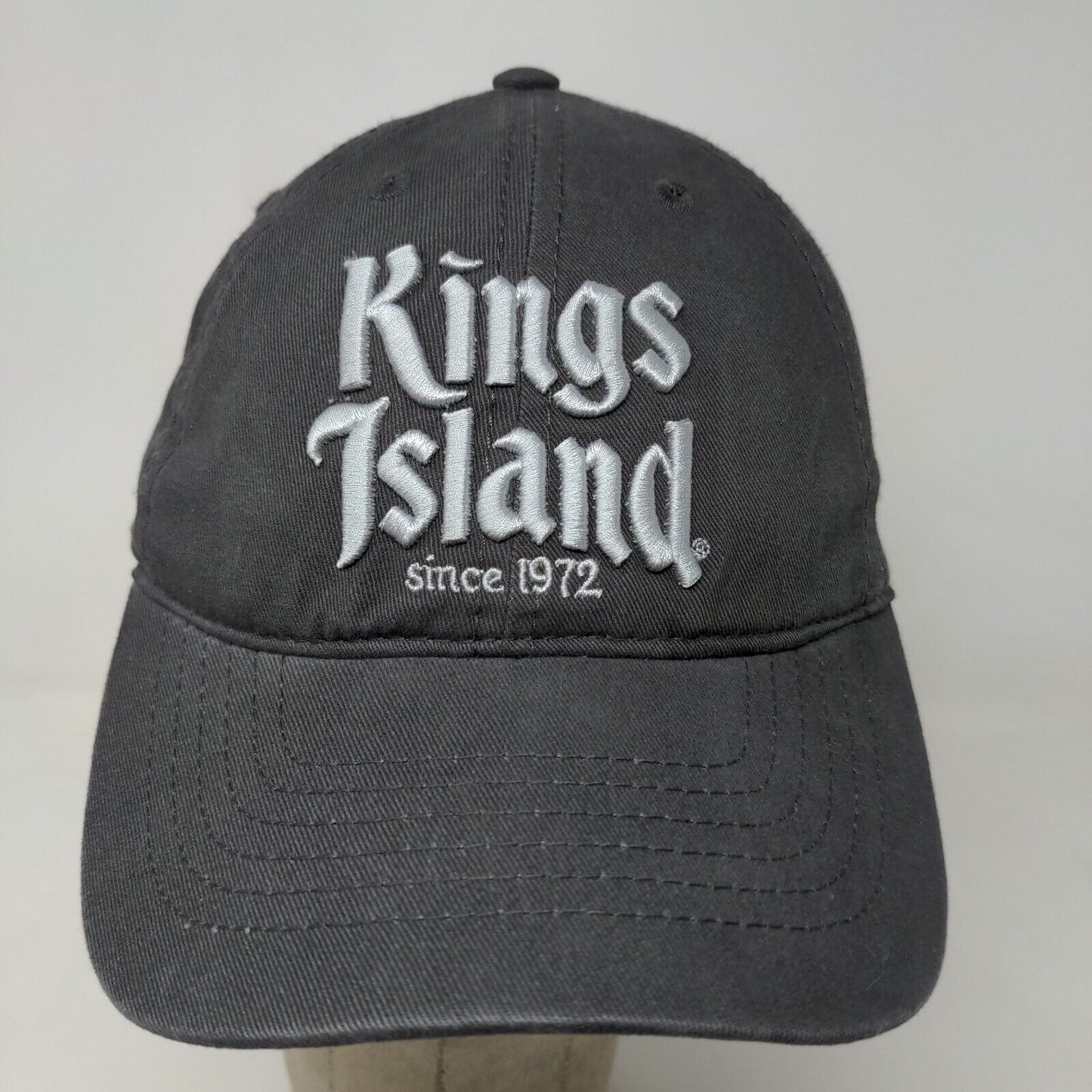 Jacobson Men's Strapback Hat Adjustable Embroidered King's Island Logo