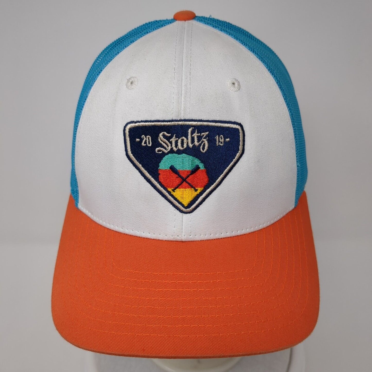 Stoltz 2019 Snapback Trucker Hat Multicolor M/L Adjustable Mesh Back Richardson