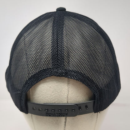 Richardson Trucker Hat Black One Size Snapback Cummins Logo Mesh Back Cap