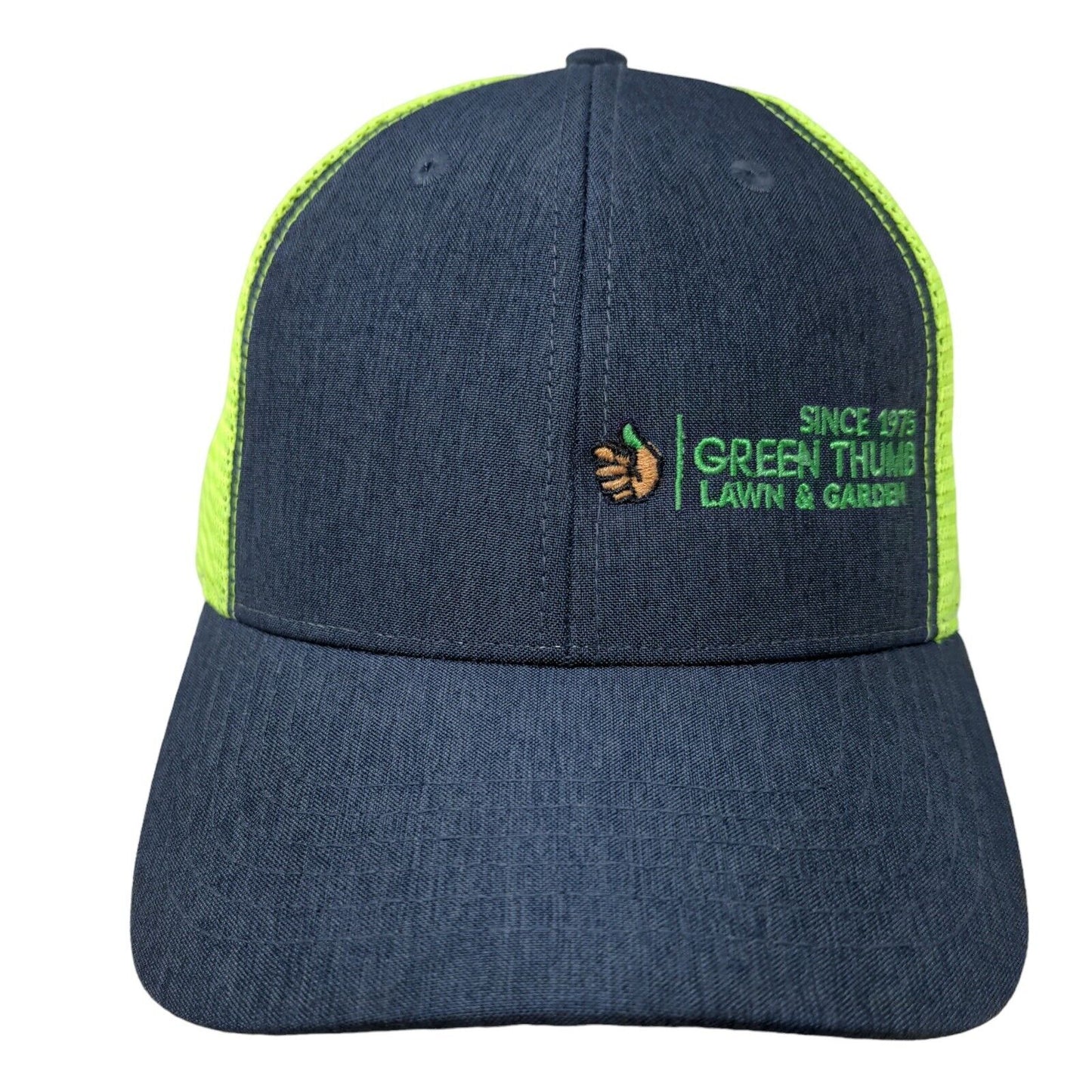 Green Thumb Lawn & Garden Snapback Mesh Back Trucker Hat Multi One Size