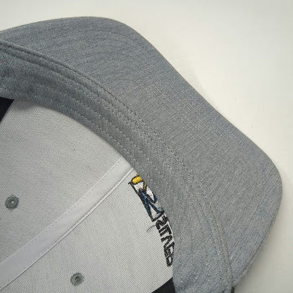 Richardson Trucker Hat Gray One Size Mesh Back Snapback Silver Creek Logo