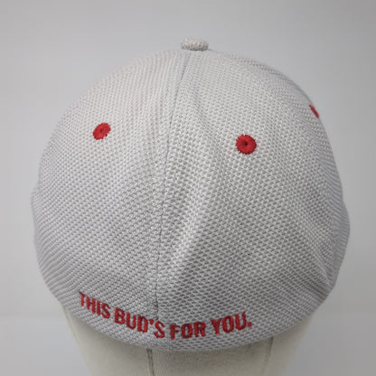 Budweiser Fitted Hat Gray Medium This Bud's For You K-Products Outdoor