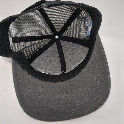 Beaver Coach Sales Servce Is The Secret Snapback Trucker Hat Gray OS Richardson