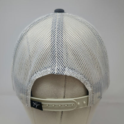 Town Talk Trucker Hat Blue One Size Mesh Snapback Hillcrest Country Club Golf