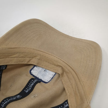 Huntington Go Surfing Baseball Cap Beige One Size Adjustable Cotton Patch Hat