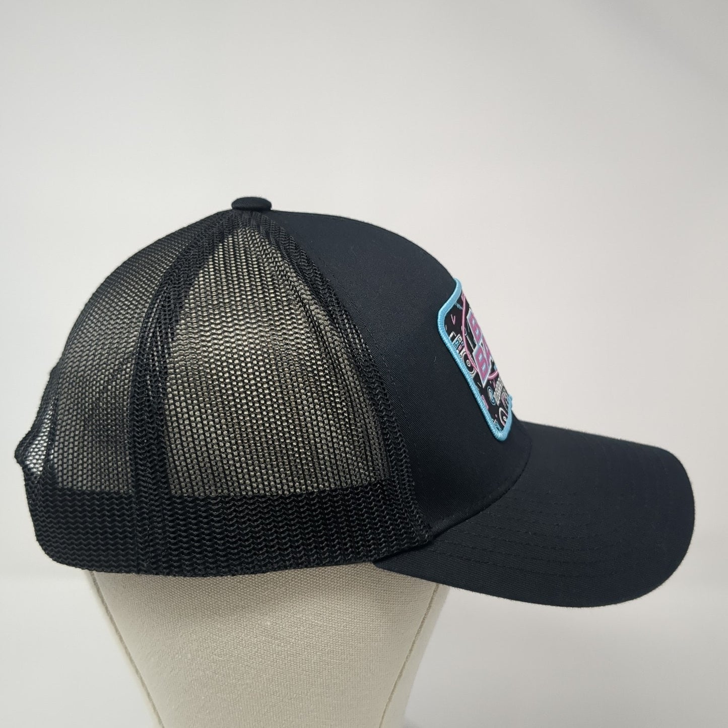Boy Band 10Barrel Brewing Co Boise Idaho Trucker Hat Black One Size Mesh Back