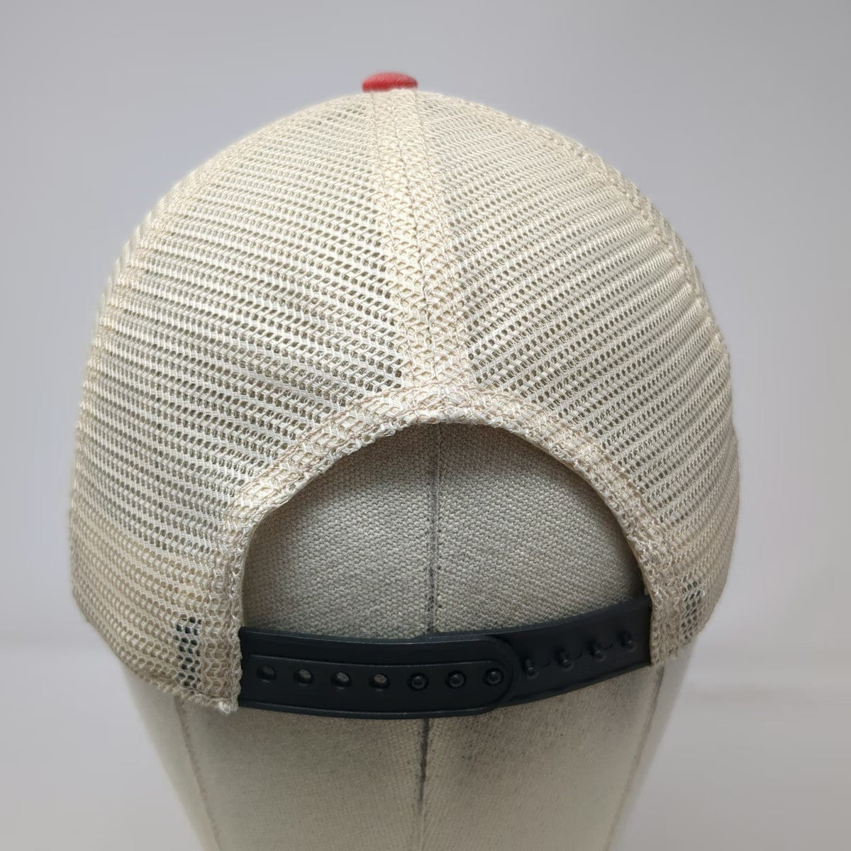 Cap America Trucker Hat Gray Red One Size Ford Rotunda Mesh Snapback hat