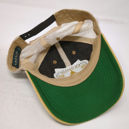 Legacy Trucker Hat One Size Black Yellow Redfish Lake Lodge Snapback Mesh