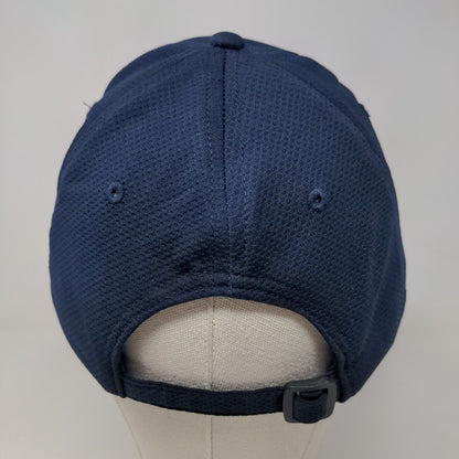 Unbranded Men's Slideback Hat Blue Size OS Blank 100% Polyester Adjustable