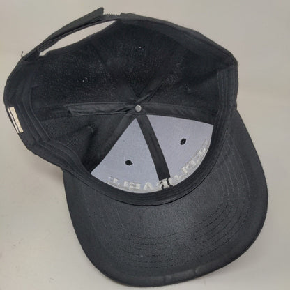 Unbranded Men's Strapback Hat Black Embroidered Deplorable Logo Right Wing Trump