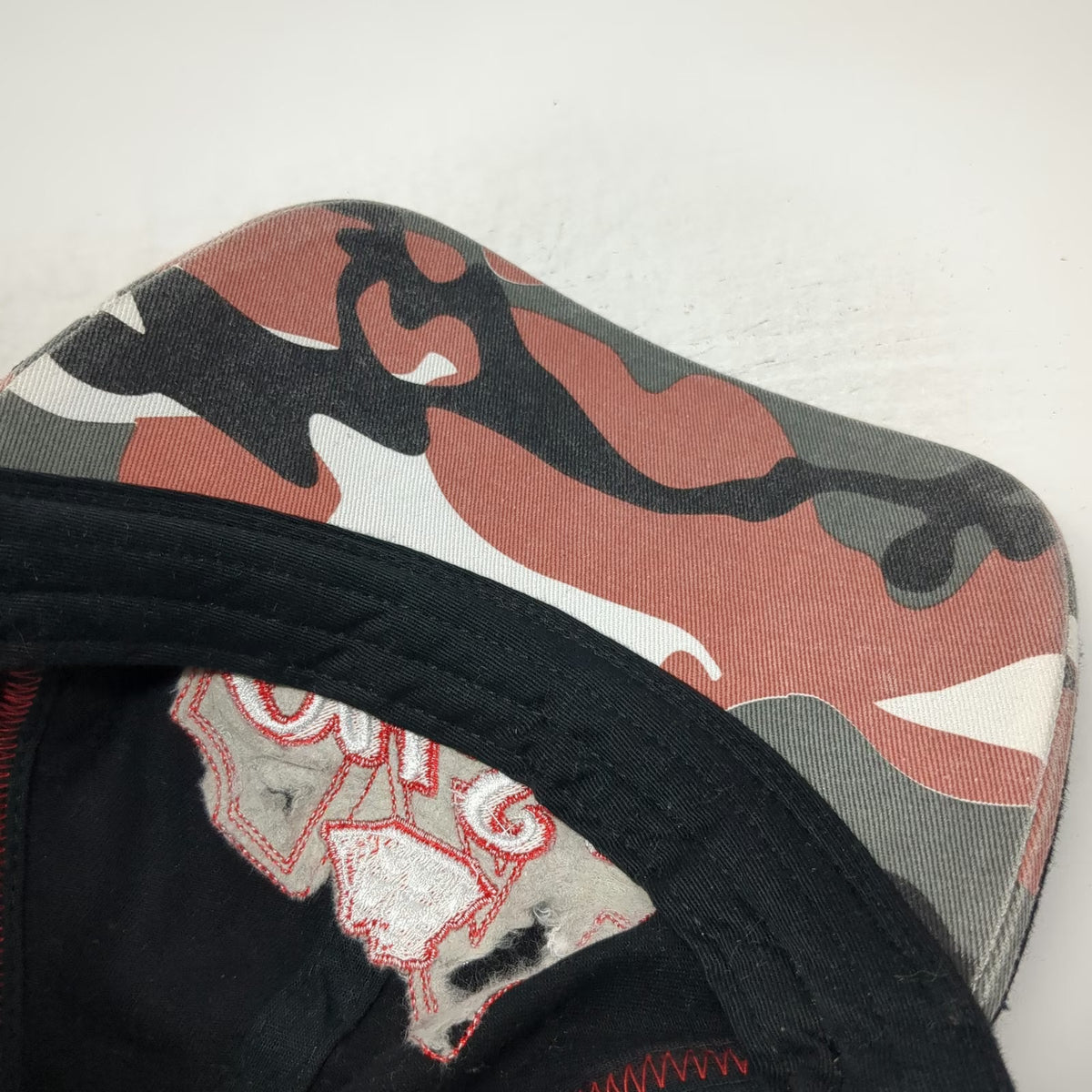 Chase Authentics Old Spice 14 NASCAR Camo Baseball Cap Black One Size Hat Race