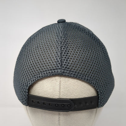 DriTri Orangetheory Snapback Mesh Back Trucker Hat Gray One Size 6 Panel