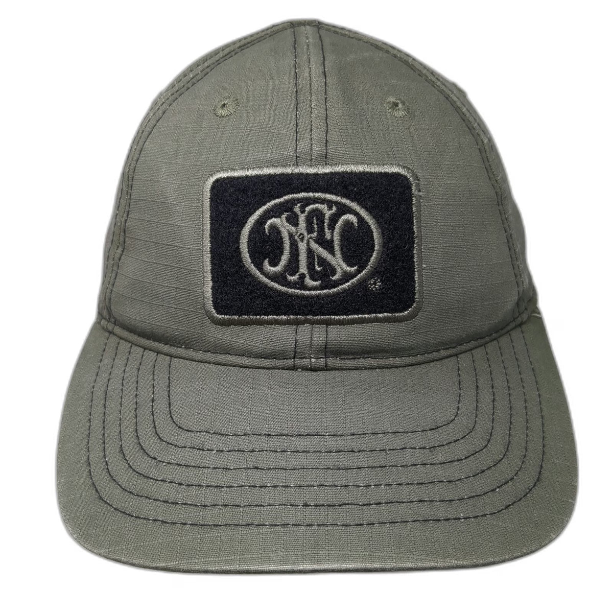 FN Herstal Baseball Cap Green One Size Strapback Embroidered Tactical Logo Hat
