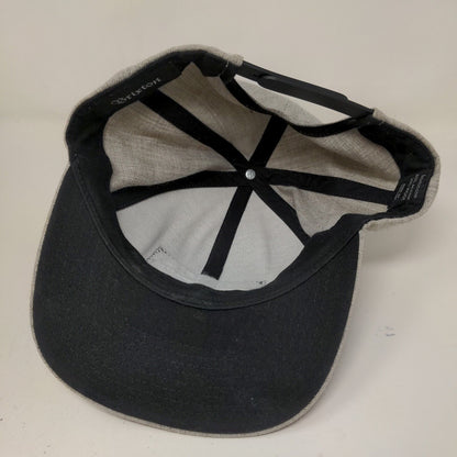 Brixton Men's Snapback Hat Gray Embroidered Logo Adjustable BRXTN