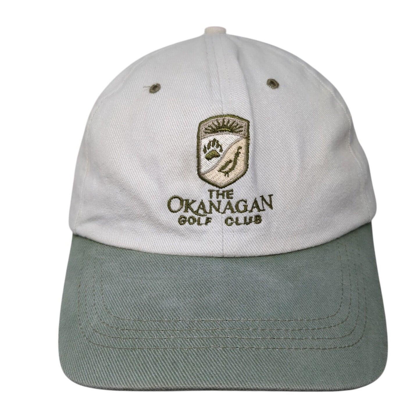 The Okanagan Golf Club Slideback Hat Multicolor One Size Adjustable Second Skin