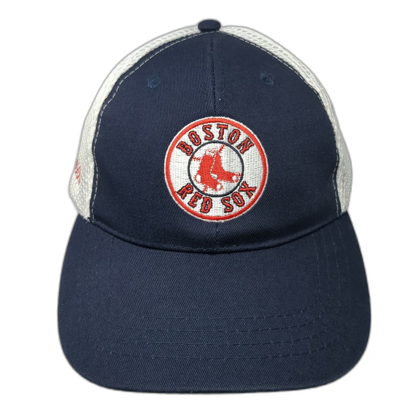 Boston Red Sox MLB Genuine Merchandise Trucker Hat Blue One Size Mesh Snapback