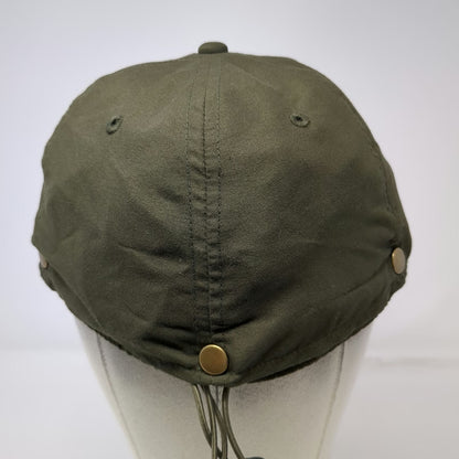 ExOfficio Baseball Cap Green One Size Mesh Lining Insect Shield Toggle Hat