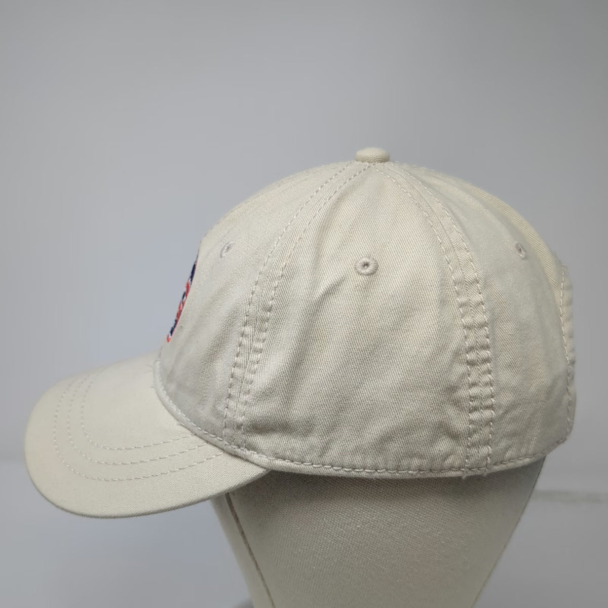 District Jersey Mike's Subs Hat Baseball Cap Beige One Size Cotton Slideback