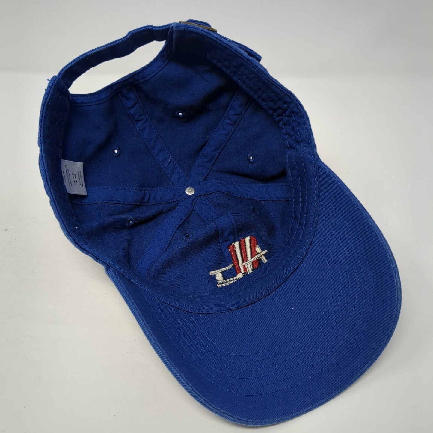Life Is Good Adirondack Chair Slideback Hat Blue One Size Patriotic