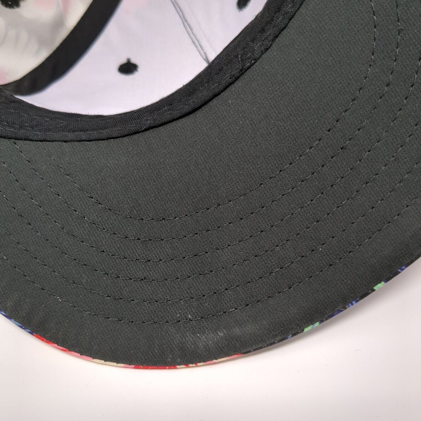 Truly Hard Seltzer Snapback Hat Multicolor One Size Adjustable Floral Polyester