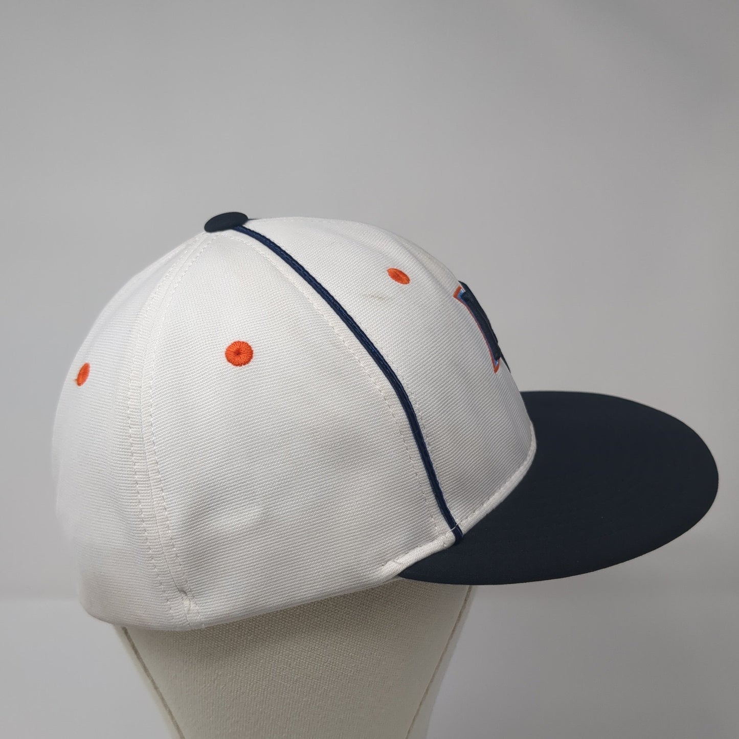 MG Fitted Hat Multicolor Medium Embroidered Vent Holes Richardson