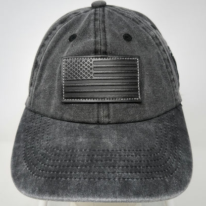 Ford Snapback Hat Gray One Size American Flag Patch Built Tough Idaho Stores