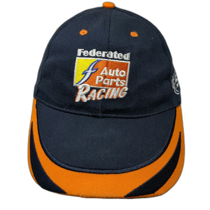 Federated Baseball Cap Blue One Size Racing SMP Out The Door In 4 Strapback Hat