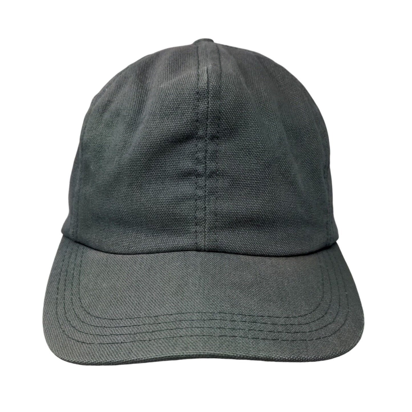 Unbranded Fitted Hat Green Large Neck Flap Solid Blank Outdoor