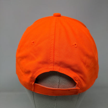 Paramount Outdoors Strapback Hat Orange OSFM Adjustable Blank 6 Panel