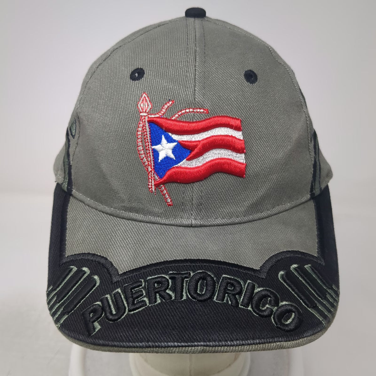 International Trading Ltd. Baseball Cap Green One Size Puerto Rico Flag Hat