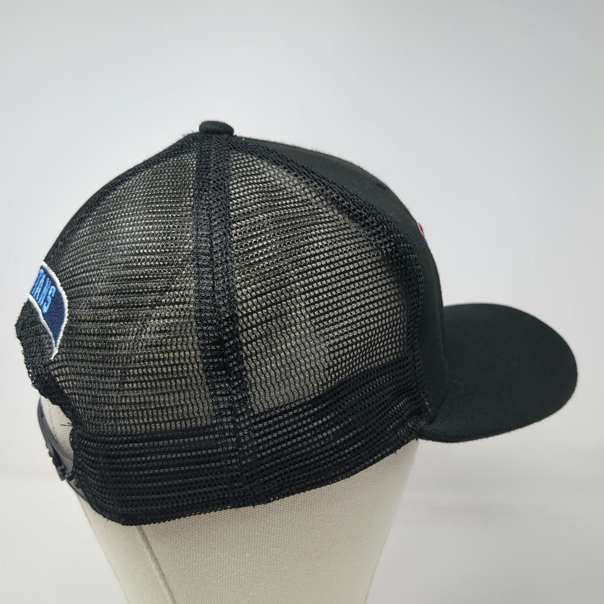 New Era NFL Tennessee Titans Trucker Hat Black OSFM Snapback Flat Brim 9FIFTY