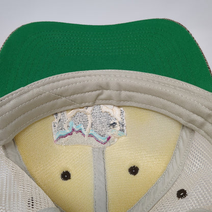 SoDak Snapback Mesh Back Trucker Hat Brown One Size Embroidered Legacy