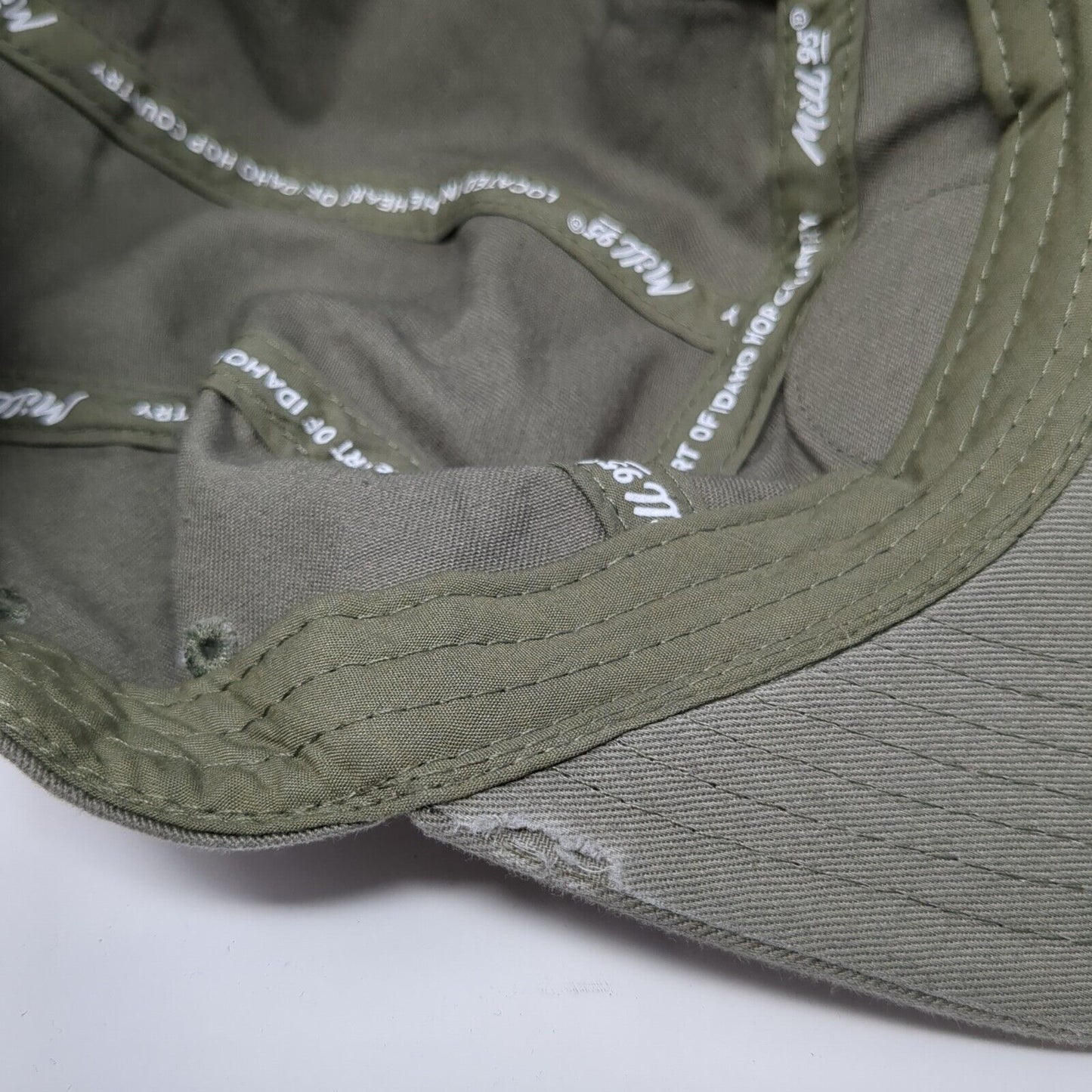 Mill 95 Hops Parma Idaho Slideback 5 Panel Hat Brown One Size Patch