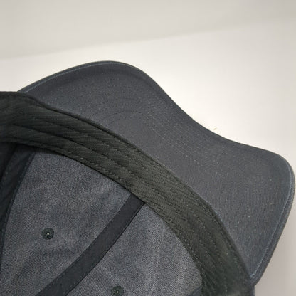 Genuine Dickies Snapback Hat Black One Size Adjustable Vented Holes 6 Panel