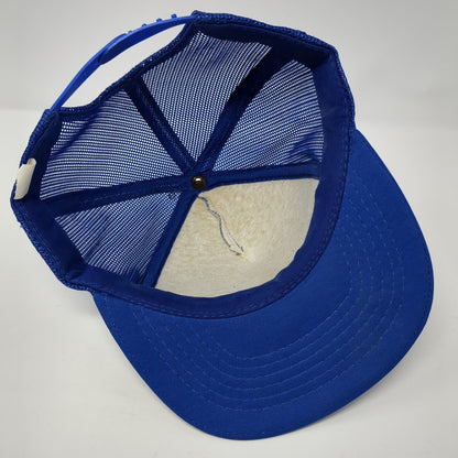 Payless Security Eastern Region Snapback Trucker Hat Blue OS Adjustable Mesh