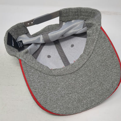 Sport-Tek Snapback Gray One Size United Oil Embroidery Sandwich Bill Hat
