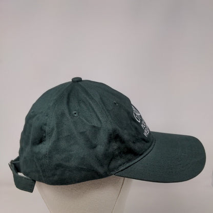 Gro Yoga & Wellness Slideback Hat Green One Size Embroidered Port & Company