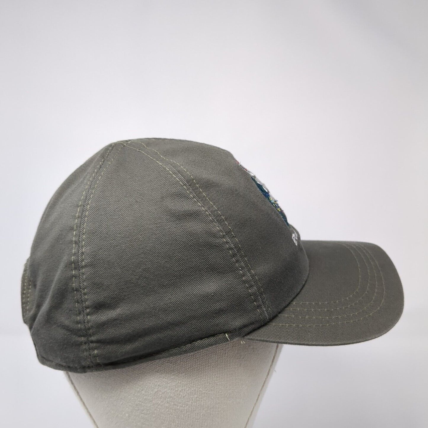 Pora Vida Costa Rica Puntarenas Strapback Hat Brown OS Adjustable Embroidered